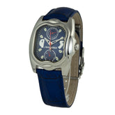 Chronotech Blue Leather Watch -   -  Chronotech.